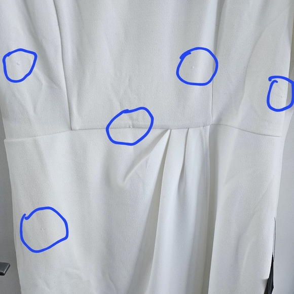 Lulus Westwood White Sheath Dress Wedding Bachelorette - Picture 10 of 10